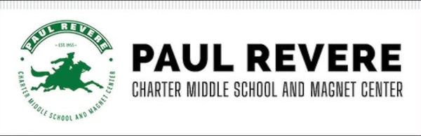 Paul Revere Charter Middle School and Magnet Center logo